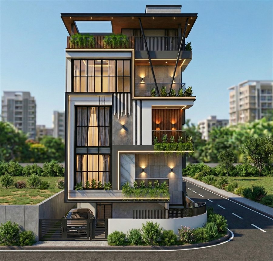 Best Bungalow Architects in Hinjewadi Phase 1 Pune