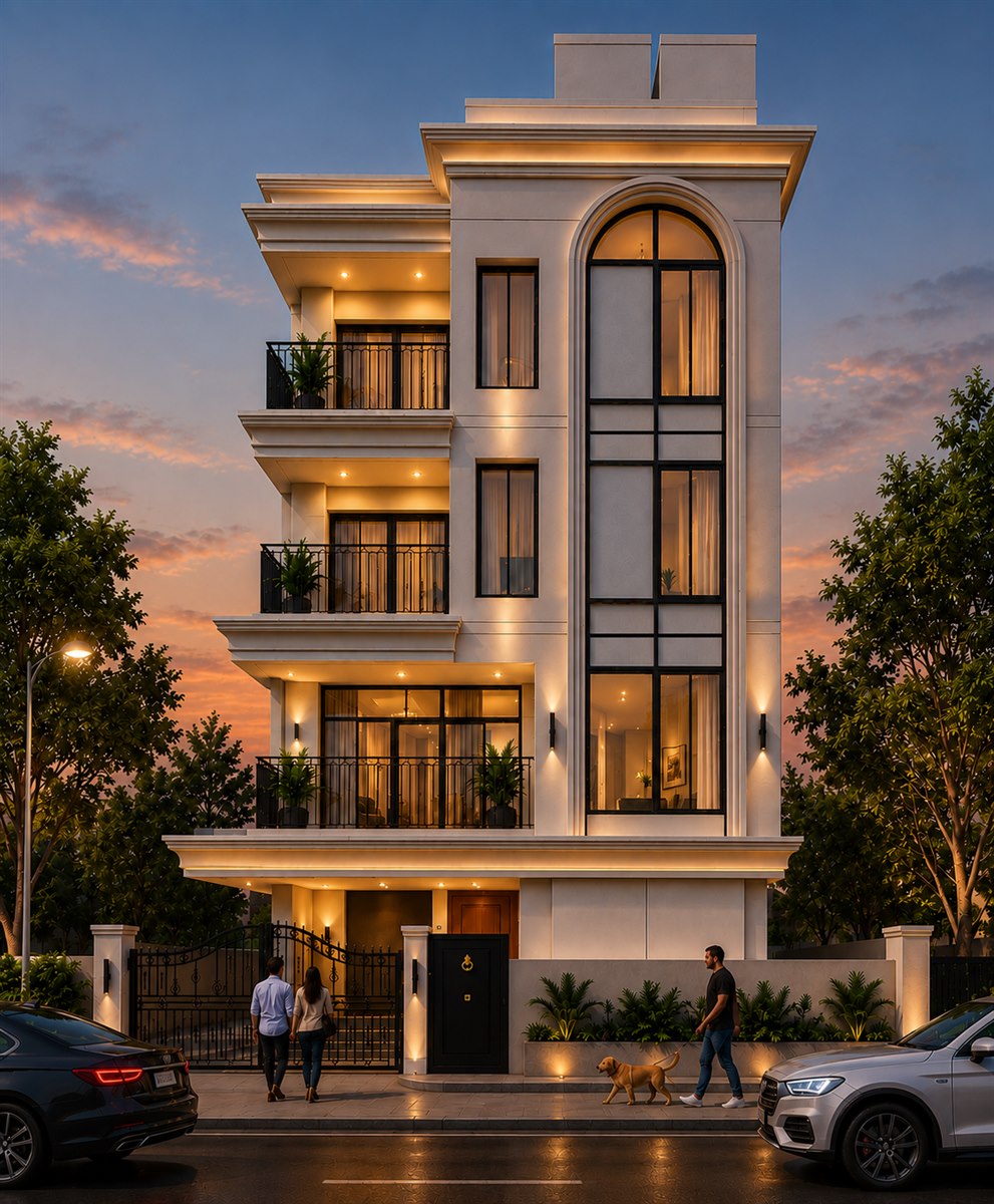 Classical Bungalow Architects in Hinjewadi Pune