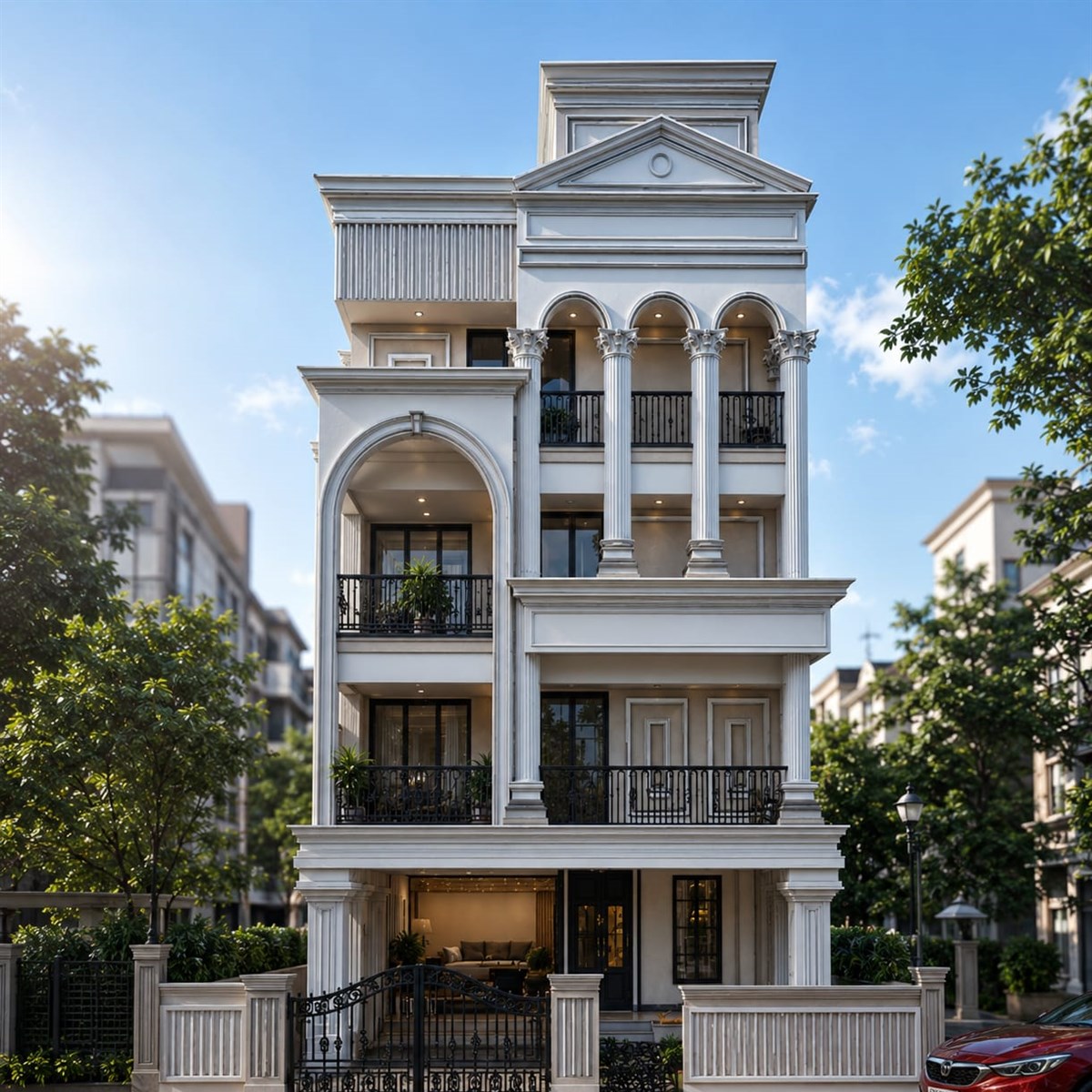 Classical Bungalow Architects in Hinjewadi Pune